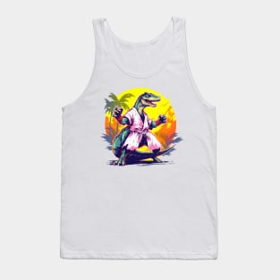 karate dino Tank Top